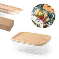 Vorschau: PORTOBELLO. Lunchbox. Hermetische Dose aus Borosilikatglas und Bambusdeckel 1000 mL Vorschau: PORTOBELLO. Lunchbox. Hermetische Dose aus Borosilikatglas und Bambusdeckel 1000 mL