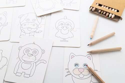 Colozzy Individuelles Ausmalpuzzle