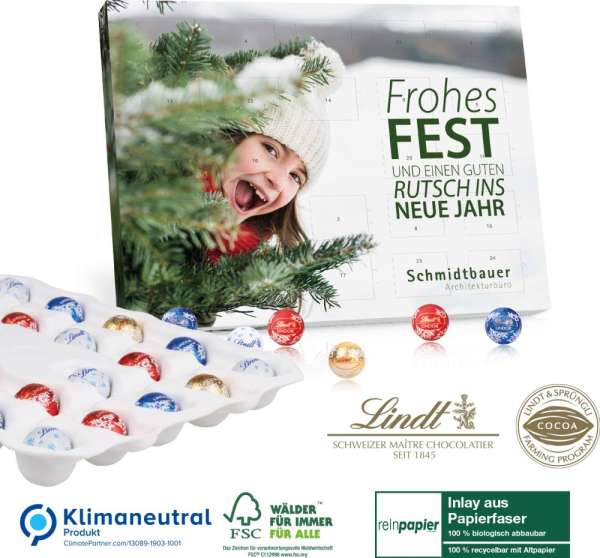 Tisch-Adventskalender Lindt Gourmet Edition