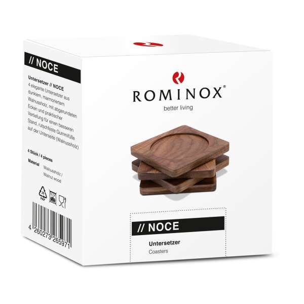 ROMINOX® Untersetzer Noce (4er Set)