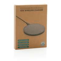 Vorschau: 10W Wireless Charger aus RCS Standard recyceltem Kunststoff Vorschau: 10W Wireless Charger aus RCS Standard recyceltem Kunststoff