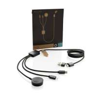 Vorschau: Terra RCS rPET 6-in-1-Ladekabel mit Uhrenladegerät Vorschau: Terra RCS rPET 6-in-1-Ladekabel mit Uhrenladegerät