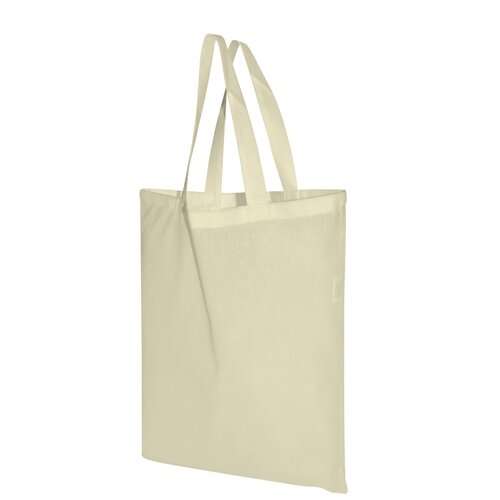 Baumwolltasche mit kurzen Griffen - 135 g/m² - 38 x 42 cm