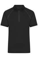 Men's Zip-Polo