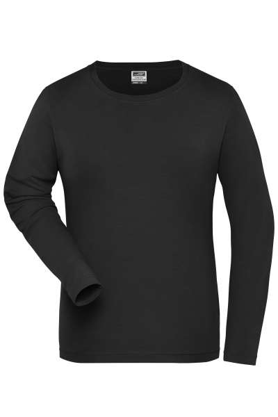 Ladies&#039; BIO Stretch-Longsleeve Work - SOLID -