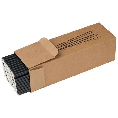 100er Set Trinkhalme aus Papier