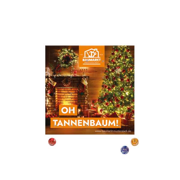 Minikugel Adventskalender, LINDOR Lindt Mini Kugeln