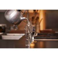 Vorschau: Glasflasche mit Hülle "Bamboo" 1,0 l Vorschau: Glasflasche mit Hülle "Bamboo" 1,0 l