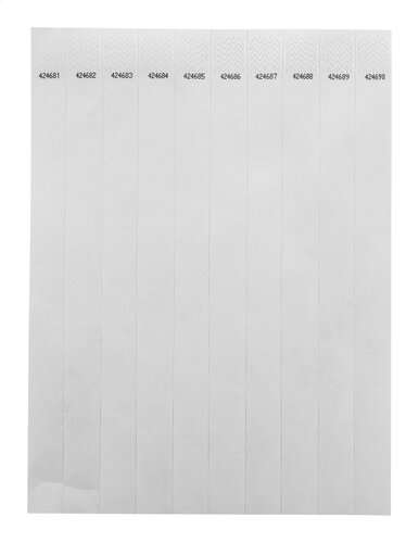 Wristvek Einlassbänder (10 Stk.)