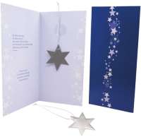 Weihnachtskarte Himmelslicht