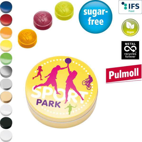 XS-Taschendose mit Pulmoll Pastillen