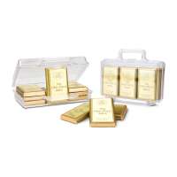 Präsentartikel: Goldkoffer Goldbarren (120 g)