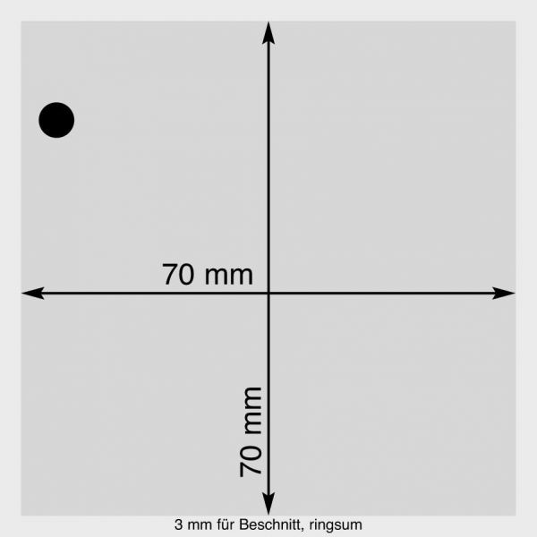 Adventsschein-Säckchen, 1-4 c Digitaldruck inklusive
