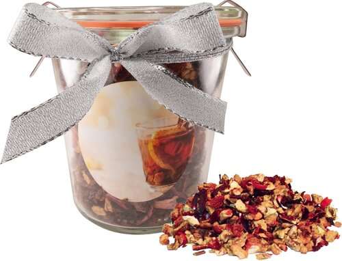 Weihnachtstee im Weckglas