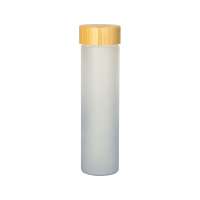 Glasflasche Frosted 0,6 l