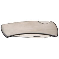 Vorschau: Taschenmesser aus Edelstahl mit Sicherheitsverschluß Vorschau: Taschenmesser aus Edelstahl mit Sicherheitsverschluß