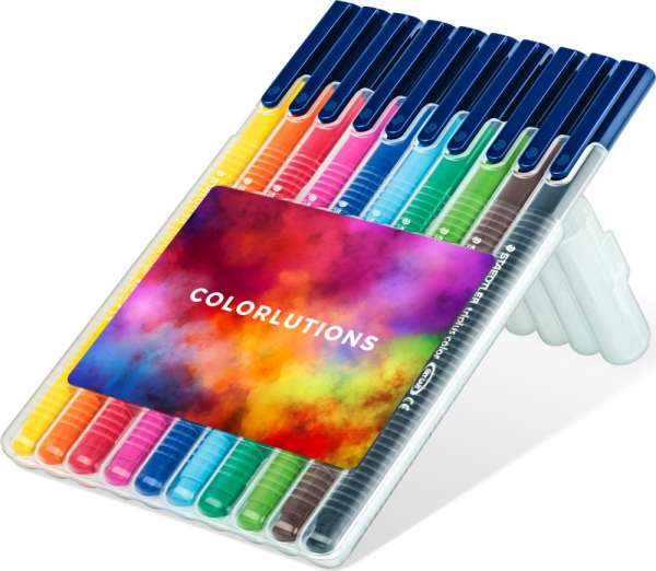 STAEDTLER Box mit 10 triplus color