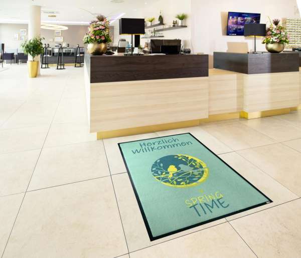 Werbematte Ostern div. Designs 60 x 90 cm