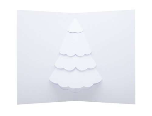 Dimensions 3D Weihnachtskarte Weihnachtsbaum