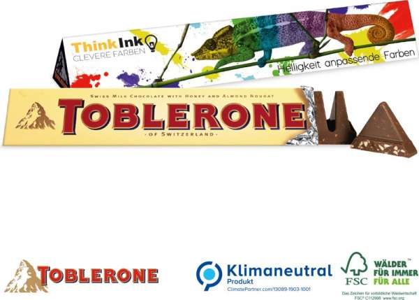 TOBLERONE Riegel im Werbeschuber, 100g