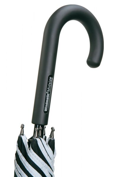 AC-Alu-Midsize-Stockschirm Windmatic Black Edition