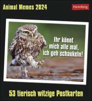 Animal Memes Postkartenkalender