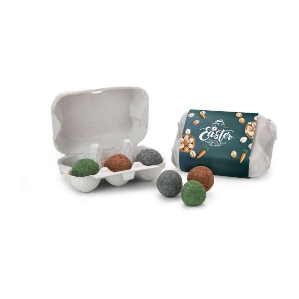 Bienenweide im Oster-Eierkarton