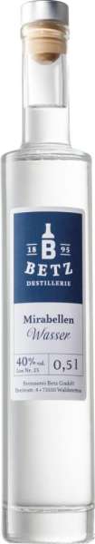 Mirabellenwasser 0,5 l in Flasche Atlantis, 40 % vol.
