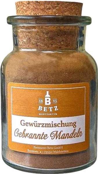 Gebrannte Mandel Gewürz im Korkenglas, 70 g