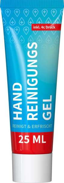 Handreinigungsgel, 25 ml Tube