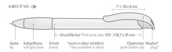 Uma Druckkugelschreiber Sunny Frozen VIS