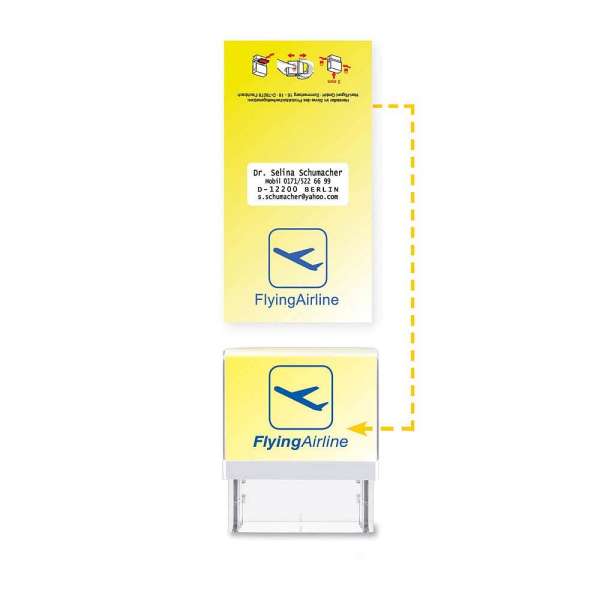 Stempelautomat "Printer Line Uni" - Printer 20 - mit Digitaldruck