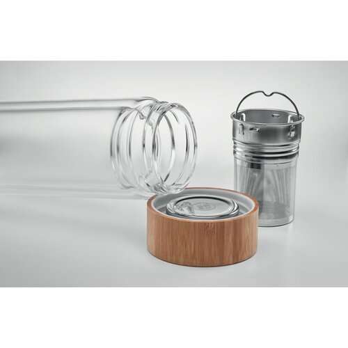 BATUMI GLASS Trinkflasche Glas 400ml