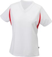 white/red