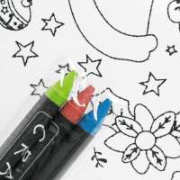 Vorschau: COLOURFUL SNOWMAN - Bemalbarer Turnbeutel Vorschau: COLOURFUL SNOWMAN - Bemalbarer Turnbeutel