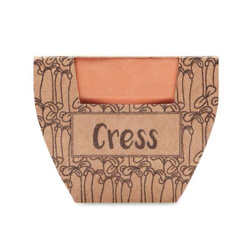 CRESS POT Terrakotta-Topf Kresse