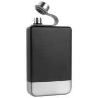 wolf outdoor® HALTI Metall-Flachmann 0,266 l