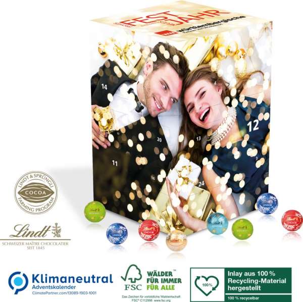 Lindt Adventskalender Cube XL