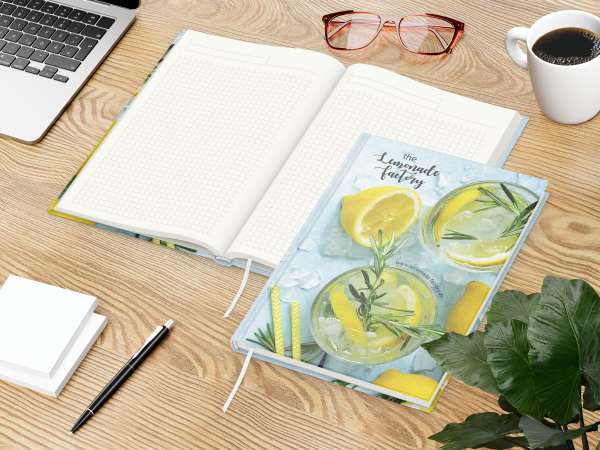 Notizbücher Note-Book A4 Natura, 4C-Digital Recycling