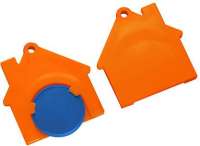 Chip blau, Chiphalter orange