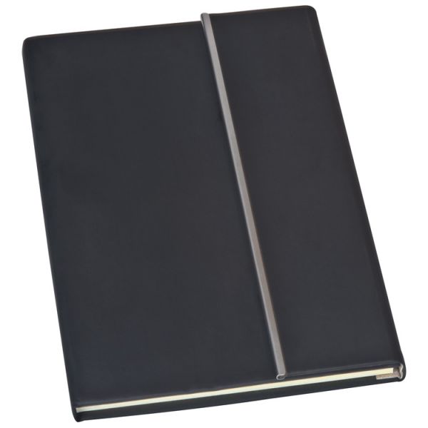 A5 Notizbuch mit Metallapplikation
