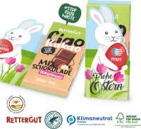 Ostergrußkarte Rettergut Mixschokolade, 80 g