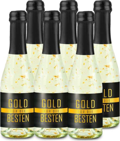 Präsentset 6x Gold für die Besten, 0,2 l