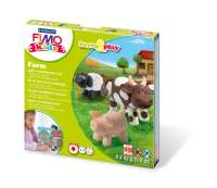 STAEDTLER FIMO kids Modellierset "form&play", Farmtiere