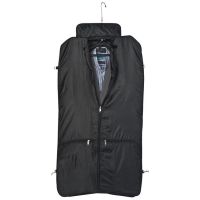 Vorschau: Kleidersack aus Polyester mit Metallschild Vorschau: Kleidersack aus Polyester mit Metallschild