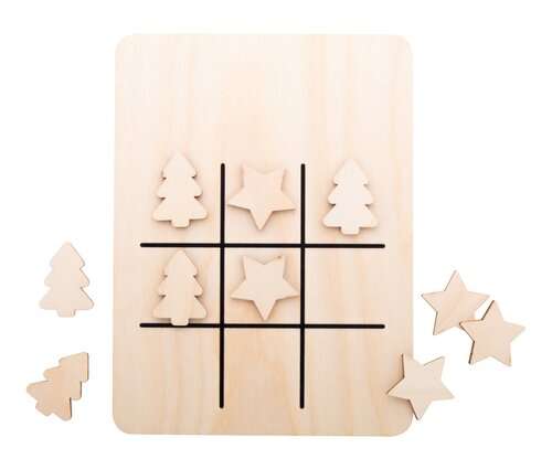 TixTax Weihnachtliches Tic-Tac-Toe Sterne & Weihnachtsbäume