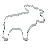 Vorschau: Backförmchen in der Werbetüte - Winter - Elch Vorschau: Backförmchen in der Werbetüte - Winter - Elch