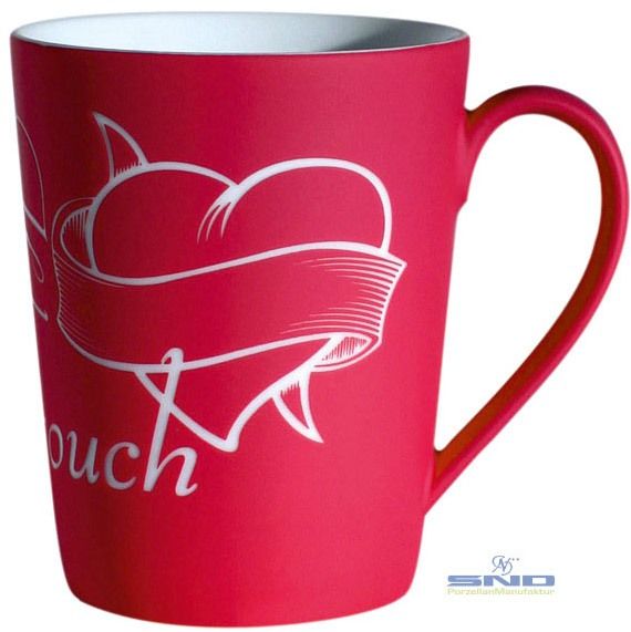 Porzellanbecher Madrid