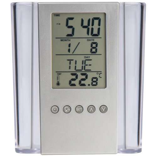 Acrylschreibtischköcher mit diversen Funktionen