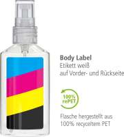 Vorschau: Hände-Desinfektionsspray (DIN EN 1500), 50 ml, Body Label (R-PET) Vorschau: Hände-Desinfektionsspray (DIN EN 1500), 50 ml, Body Label (R-PET)